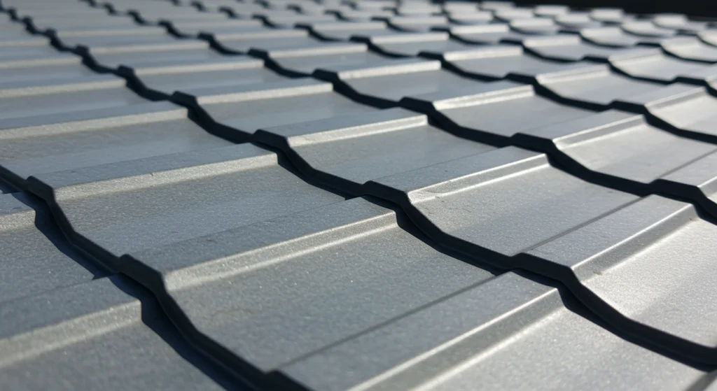 Metal roofing installation in progress, offering superior durability and energy efficiency for Concord homes